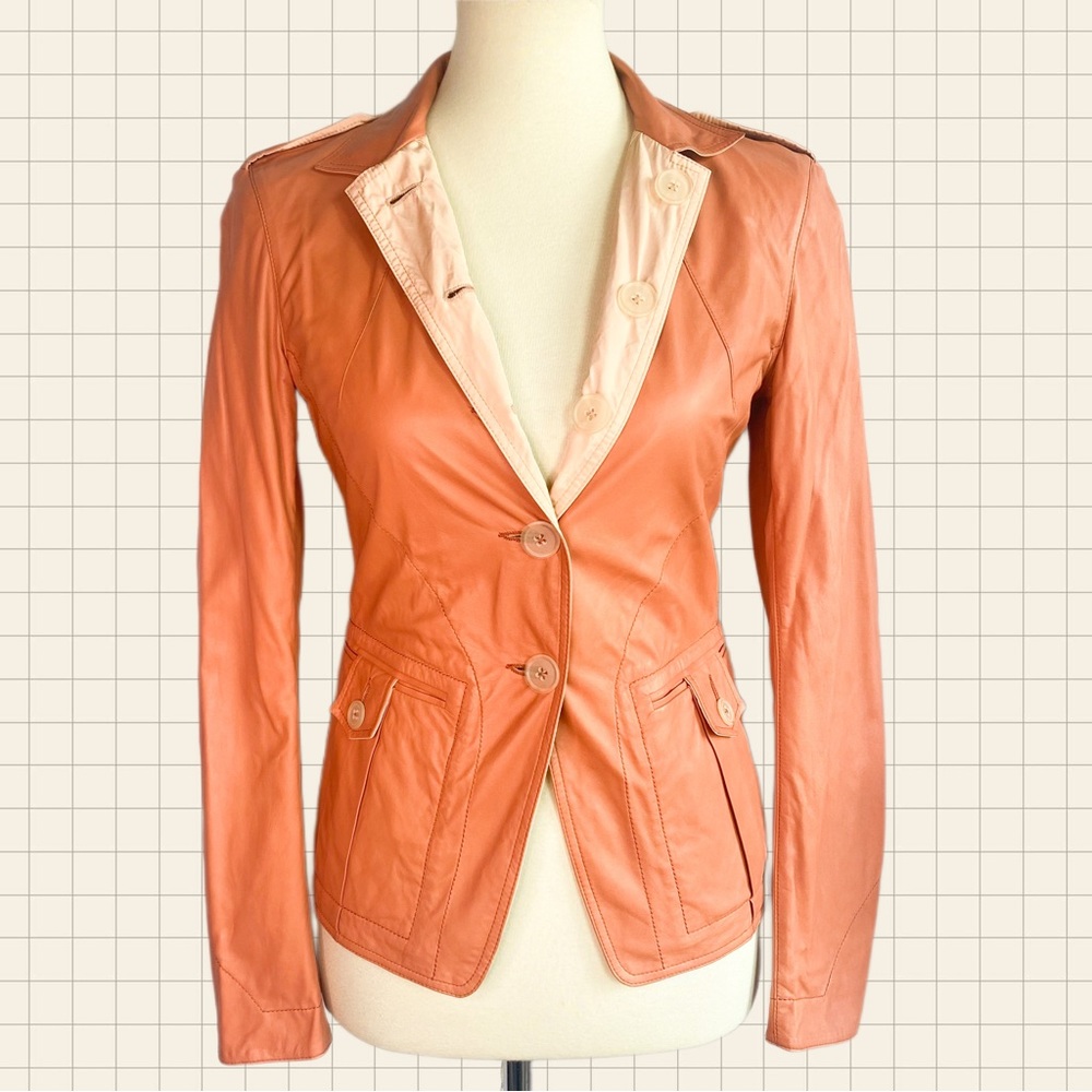 Jil Sander Reversible Leather Jacket